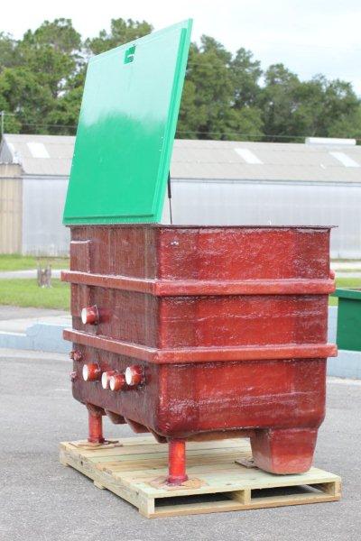 Fiberglass Equipment Vault with Pedestrian Lid