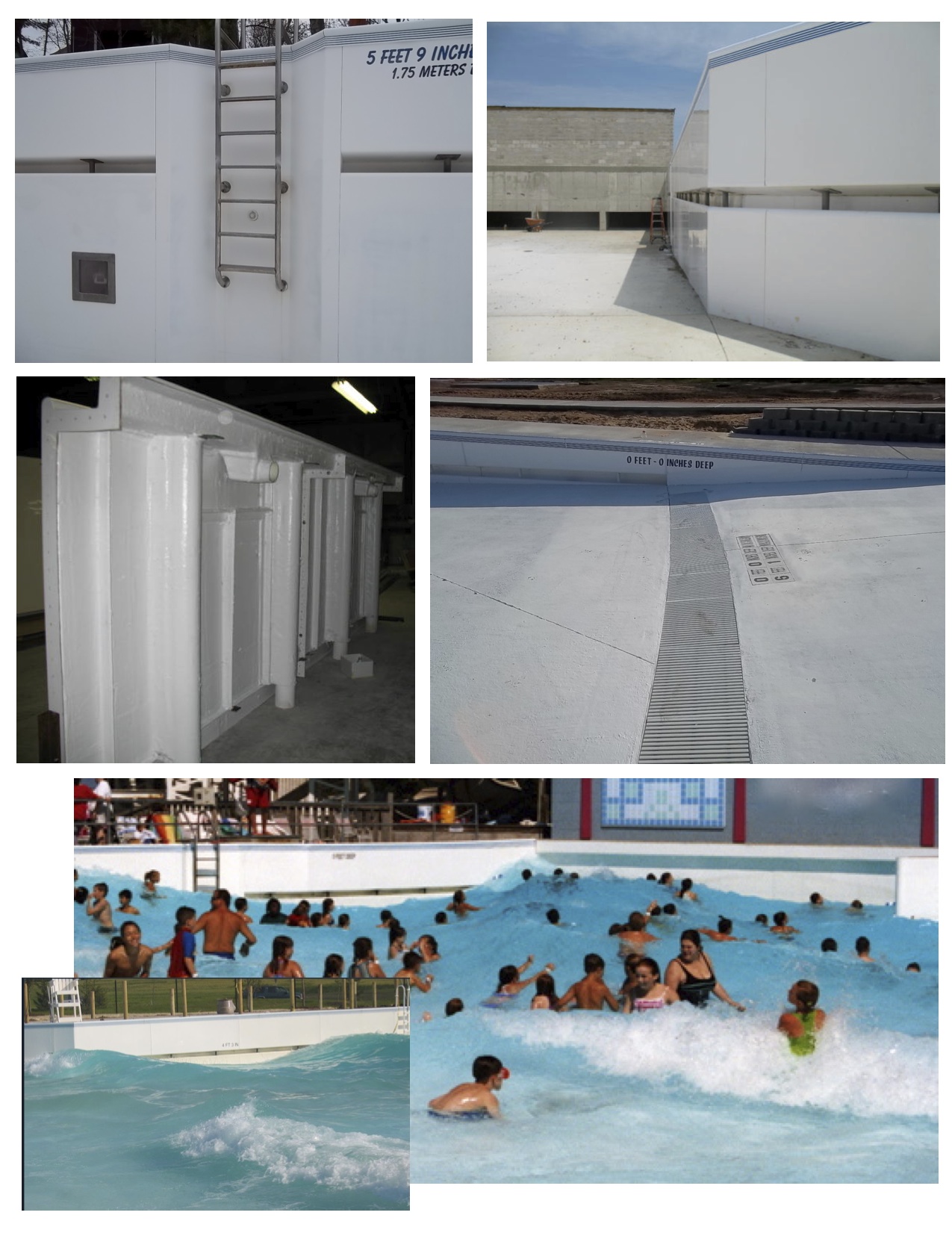 Fiberglass Wave Pool Wall Systems Fiberglass Wave Pool Wall Systems
